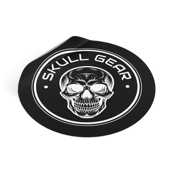 Skull Gear Vinyl Stickers