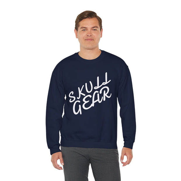Skull Gear Crewneck Sweatshirt - Unisex Heavy Blend™