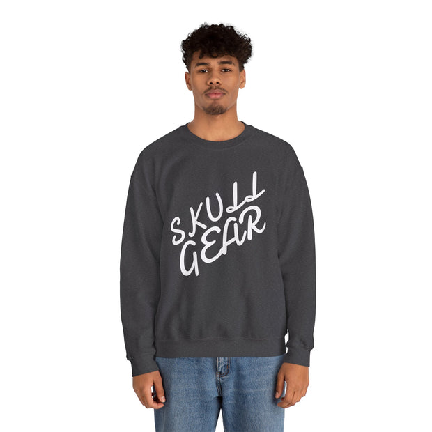 Skull Gear Crewneck Sweatshirt - Unisex Heavy Blend™